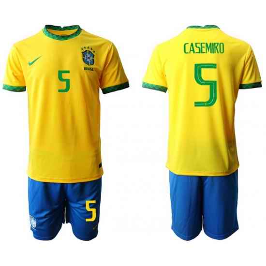 Mens Brazil Short Soccer Jerseys 018